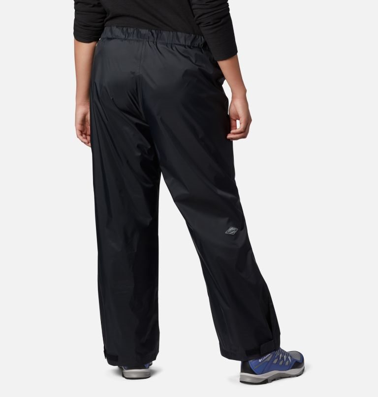 Women's Columbia Storm Surge Rain Pants Black | Plus Size CA-D01CA